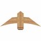 Ekena Millwork Bellingham Timber Gable Bracket, Western Red Cedar, 36"W x 13"H x 3 1/2"D x 5 1/2"F, 9/12 Pitch GBW036X13X0406BEL00SWR - alternate 1